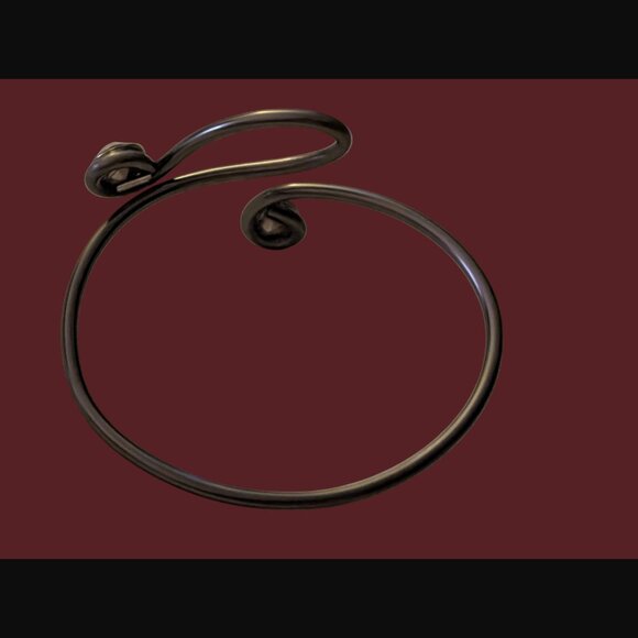 Jeff Lieb Swarovski Crystal Gunmetal Colored Size 8.25" Adjustable Bracelet - Picture 9 of 9